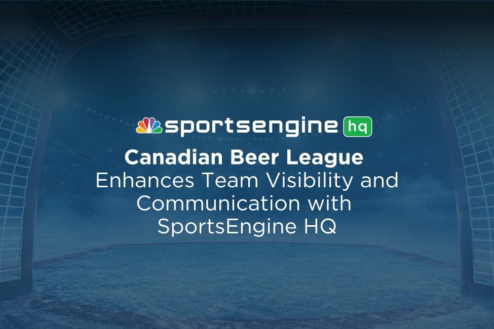 Canadian Beer League Brings Visibility and Improved Communication to Players and Teams with SportsEngine’s HQ
