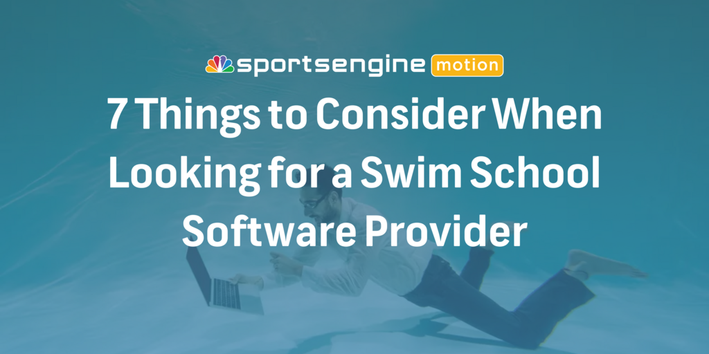 Swim Schools SportsEngine Motion