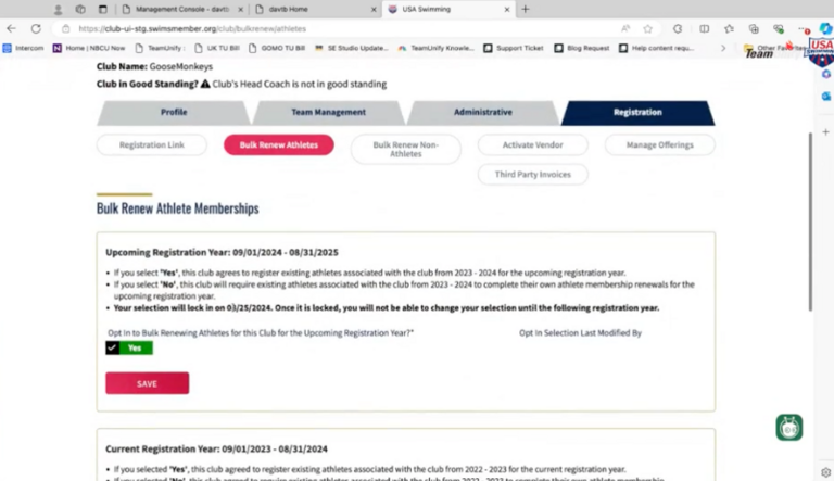 [Release Recap] Streamlining Your USA Swimming Registration: A Step-by-Step Guide