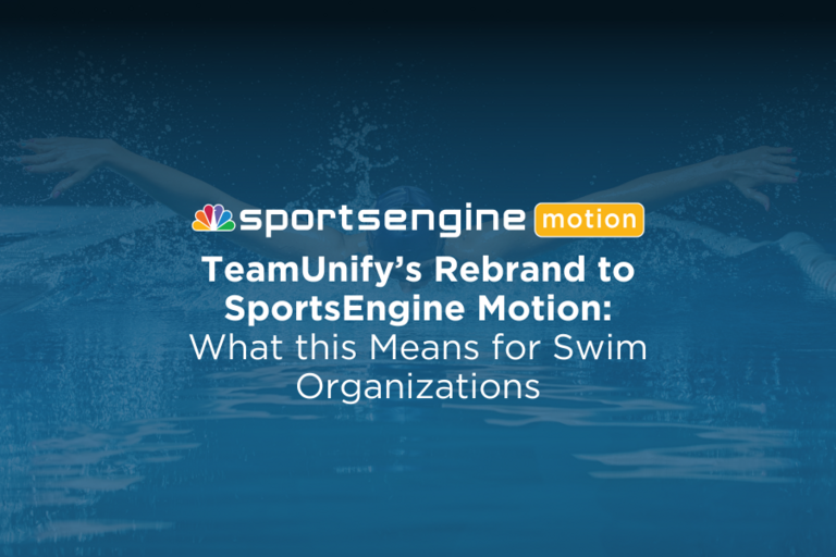 From TeamUnify to SportsEngine Motion: What the Rebrand Means for Swim Organizations 