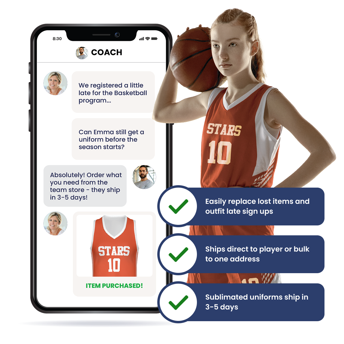 Order all season long / Squadlocker